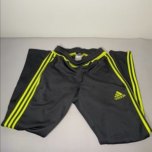 Adidas Track Pants Tiro 18 Mens Small Gray/Green